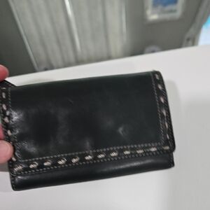 Black Leather Wallet